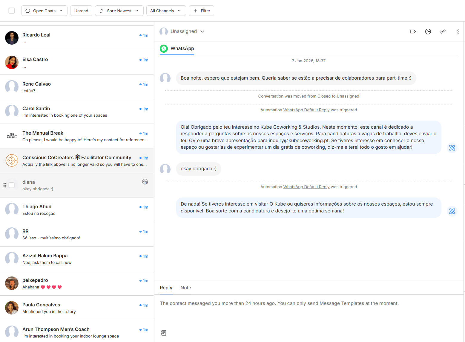 ManyChat routing automation flow